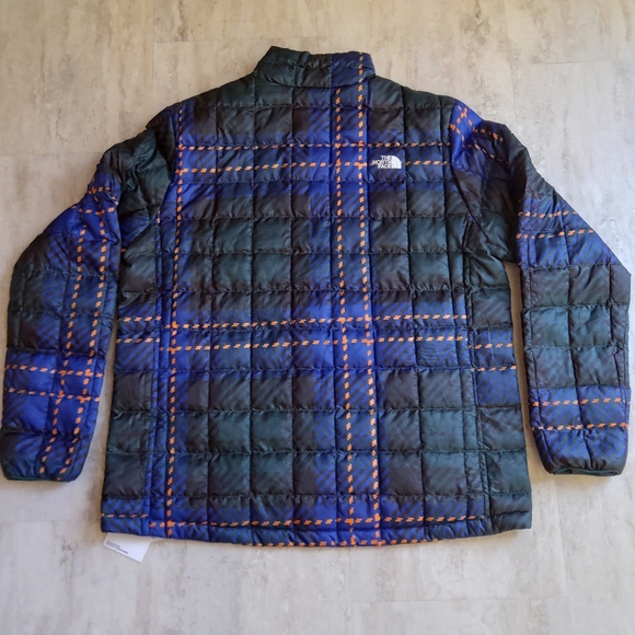 THE NORTH FACE Men's Plaid Print Thermoball Jacket NWT - XL - Picture 2 of 14